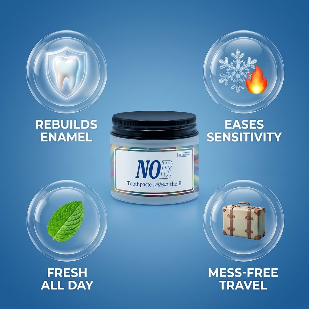 Benvoro™ NO-B Toothpaste Tablets